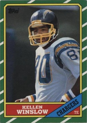 1986 Topps Kellen Winslow #237