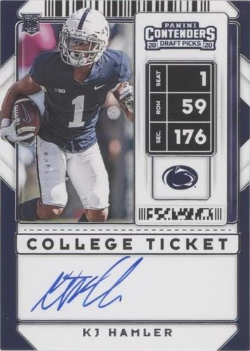 2020 Panini Contenders Draft Picks KJ Hamler #121