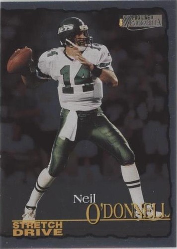 1996 Pro Line II Memorabilia Neil O'Donnell #DS22
