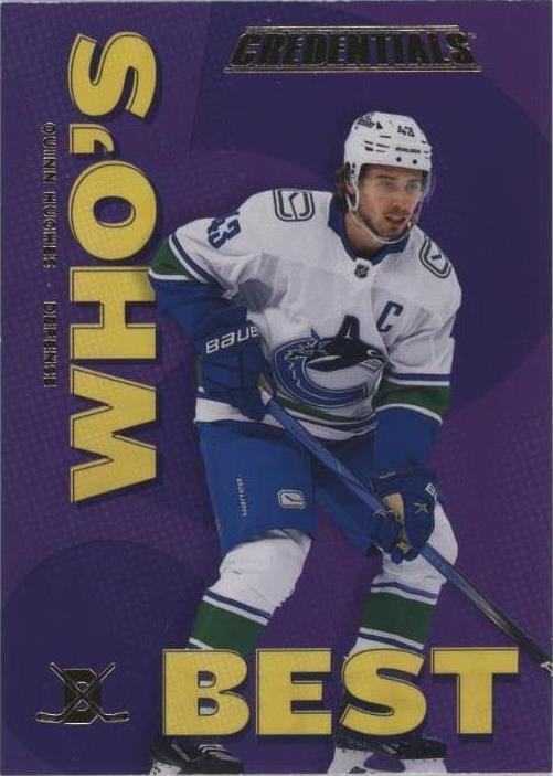 2023-24 Upper Deck Credentials Ice Hockey Trading Cards for sale | eBay