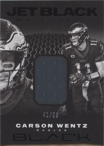 2020 Panini Black Carson Wentz #JB11