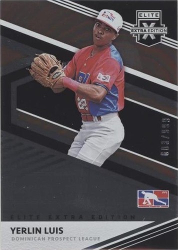 2020 Panini Elite Extra Edition - Yerlin Luis #191