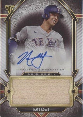 2024 Topps Triple Threads - Nate Lowe #AJR-NL