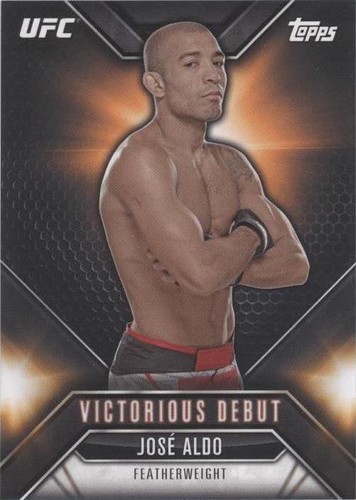 その他 Jose Aldo Autographed Relic card 2024 Topps Midnight UFC JOSE ALDO Stroke of Midnight Auto