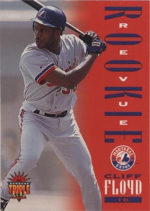 1994 Donruss Triple Play - Клифф Флойд #289
