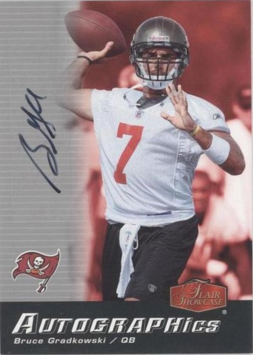 2006 Flair Showcase Bruce Gradkowski #AU-BG