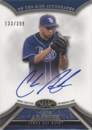 2013 Topps Tier One - Chris Archer #ORA-CA1