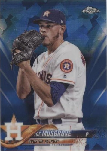 2018 Topps Chrome Sapphire Edition - Joe Musgrove #333