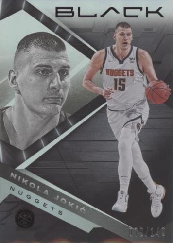 2021-22 Panini Black - Nikola Jokić #45