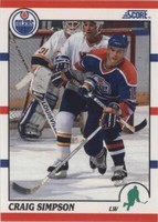1990-91 Score - Craig Simpson #58