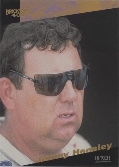 1995 Hi-Tech Brickyard 400 - Jimmy Hensley #81