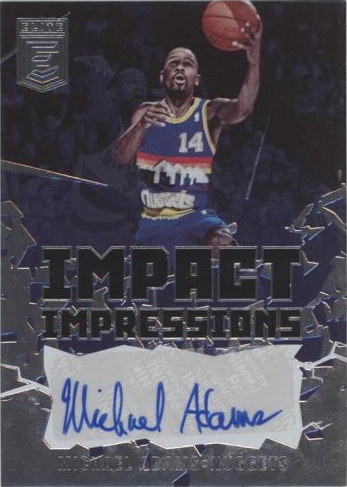 2021-22 Donruss Elite - Michael Adams #II-MAD