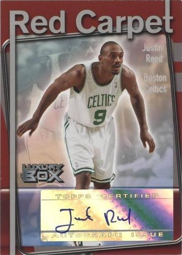 2004-05 Topps Luxury Box - Justin Reed #RC-JR