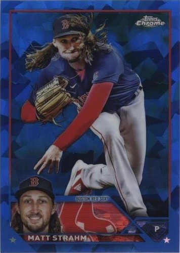 2023 Topps Chrome Sapphire Edition - Matt Strahm #283