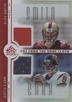 2005 Upper Deck Reflections Alex Smith David Carr #CC-SC