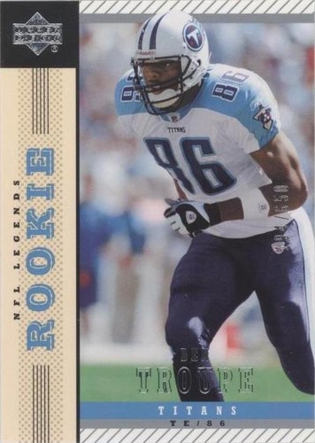 2004 Upper Deck NFL Legends Ben Troupe #116