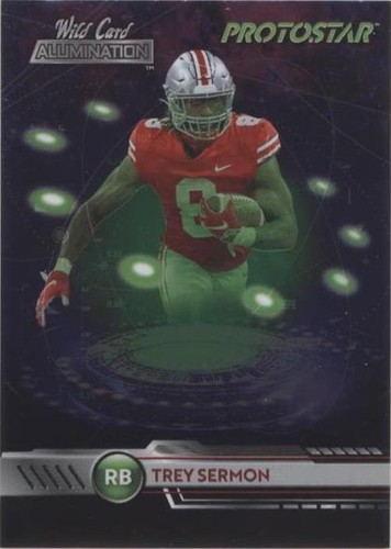 2021 Wild Card Alumination Trey Sermon #PS-21