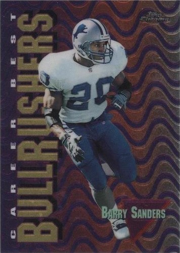 1999 Topps Chrome Barry Sanders #SB27