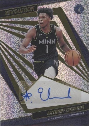 2021-22 Panini Revolution - Anthony Edwards #AG-AEW