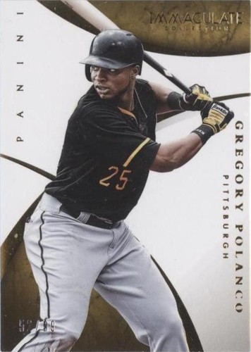 2015 Panini Immaculate Collection - Gregory Polanco #90