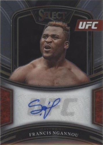 2021 Panini Select UFC - Francis Ngannou #SG-FNG