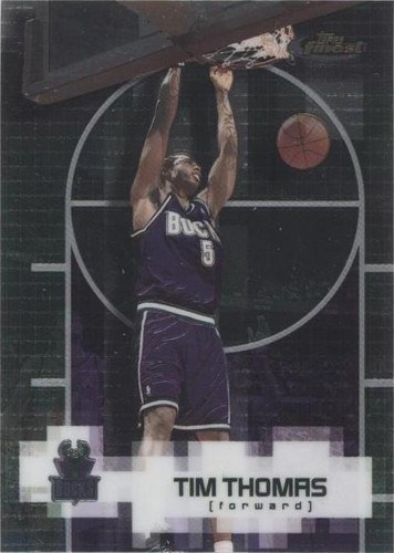 2000-01 Topps Finest - Tim Thomas #91