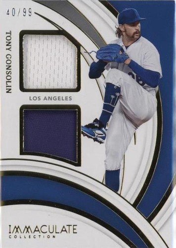 2022 Panini Immaculate Collection - Tony Gonsolin #IMD-TG