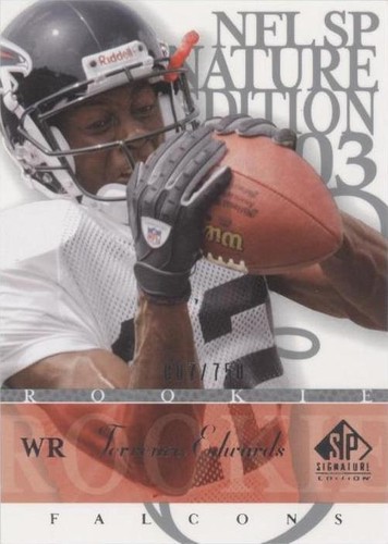 2003 SP Signature Edition Terrence Edwards #151