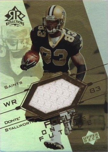 2004 Upper Deck Reflections Donte Stallworth #FO-DS