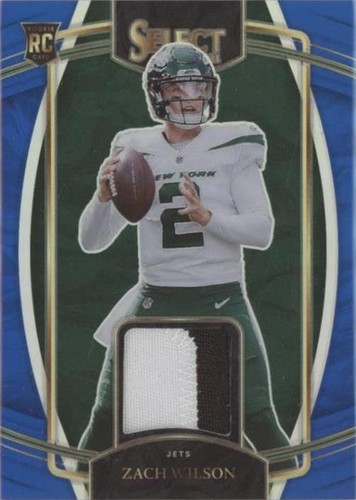 2021 Panini Select Zach Wilson #RSW-ZWI