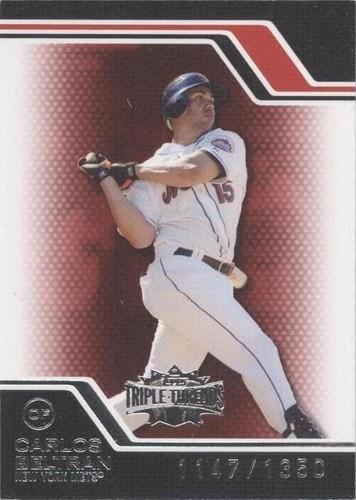 2008 Topps Triple Threads - Carlos Beltran #6