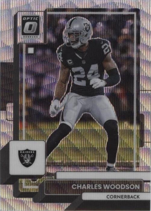 2022 Panini Donruss Optic - Wave Prizm #107 Charles Woodson /300 for ...