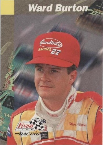 1993 Pro Set Finish Line - Ward Burton #103