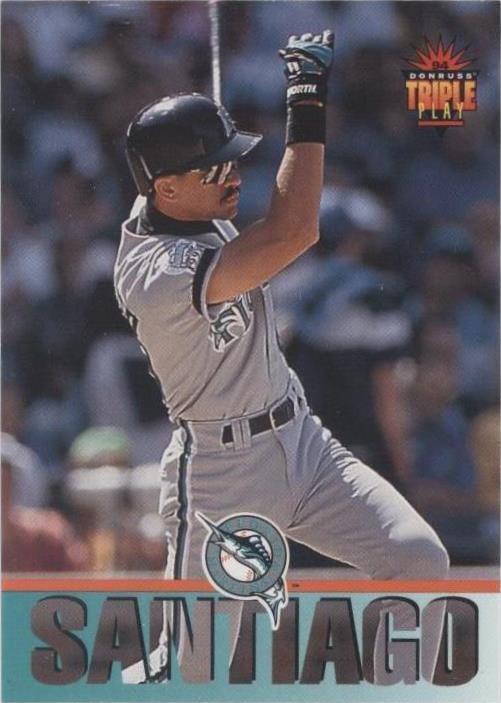 Donruss Triple Play 1994 - Benito Santiago #139