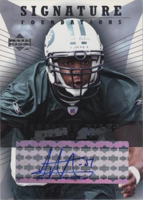2004 Upper Deck Foundations Jonathan Vilma #SF-JV