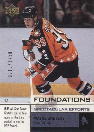 2002-03 Upper Deck Foundations - Wayne Gretzky #101