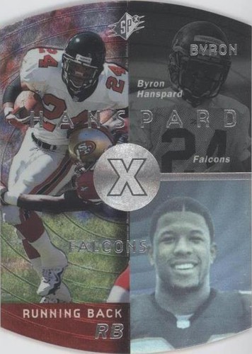 1998 SPx Byron Hanspard #2
