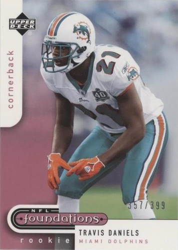 2005 Upper Deck NFL Foundations Travis Daniels #196