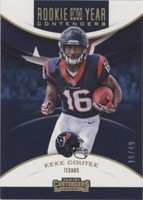 2018 Panini Contenders Keke Coutee #RYA-23