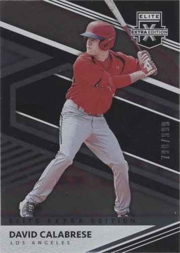 2020 Panini Elite Extra Edition - David Calabrese #82