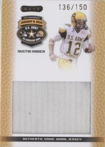 2010 Razor U.S. Army All-American Bowl Austin Hinder #JS-AH1
