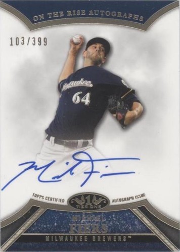 2013 Topps Tier One - Mike Fiers #ORA-MF1