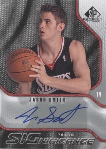 2009-10 SP Game Used - Jason Smith #S-JS
