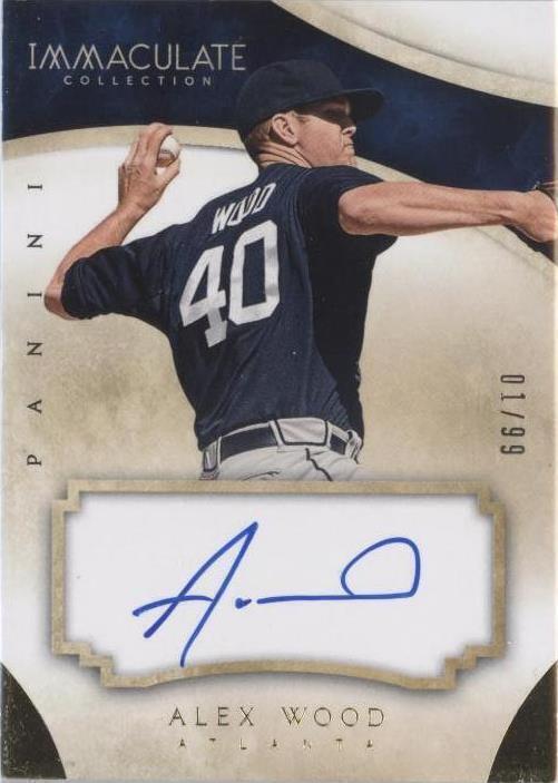 2014 Panini Immaculate Collection - Alex Wood #100