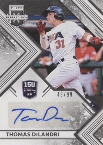 2018 Panini Elite Extra Edition - Thomas Dilandri #15U-TD