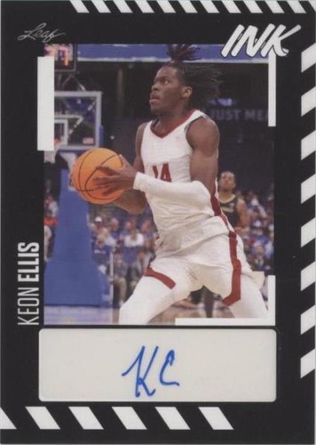 2023-24 Leaf Ink - Keon Ellis #BA-KE1