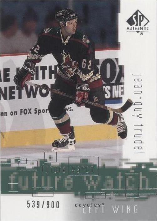 2000-01 SP Authentic - Jean-Guy Trudel #158