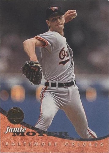 RARE 1990 DONRUSS BASEBALL Jamie Moyer Rangers (1989 LEAF, INC) NO