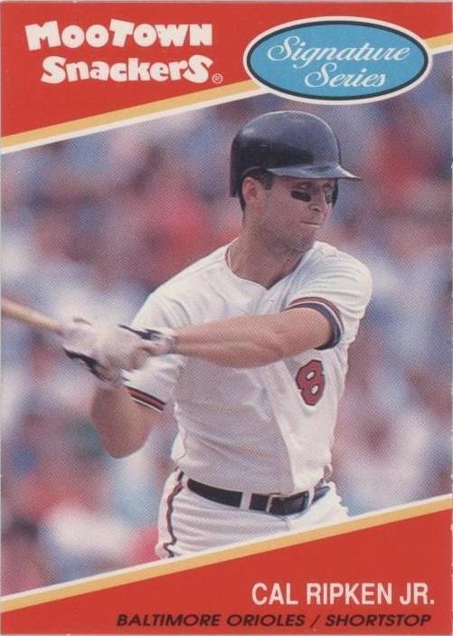 1991 Mootown Snackers Signature Series - Cal Ripken #14