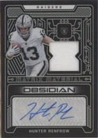 2022 Panini Obsidian Hunter Renfrow #MMA-HRE
